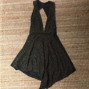 Disco sparkle New Years dress/skort